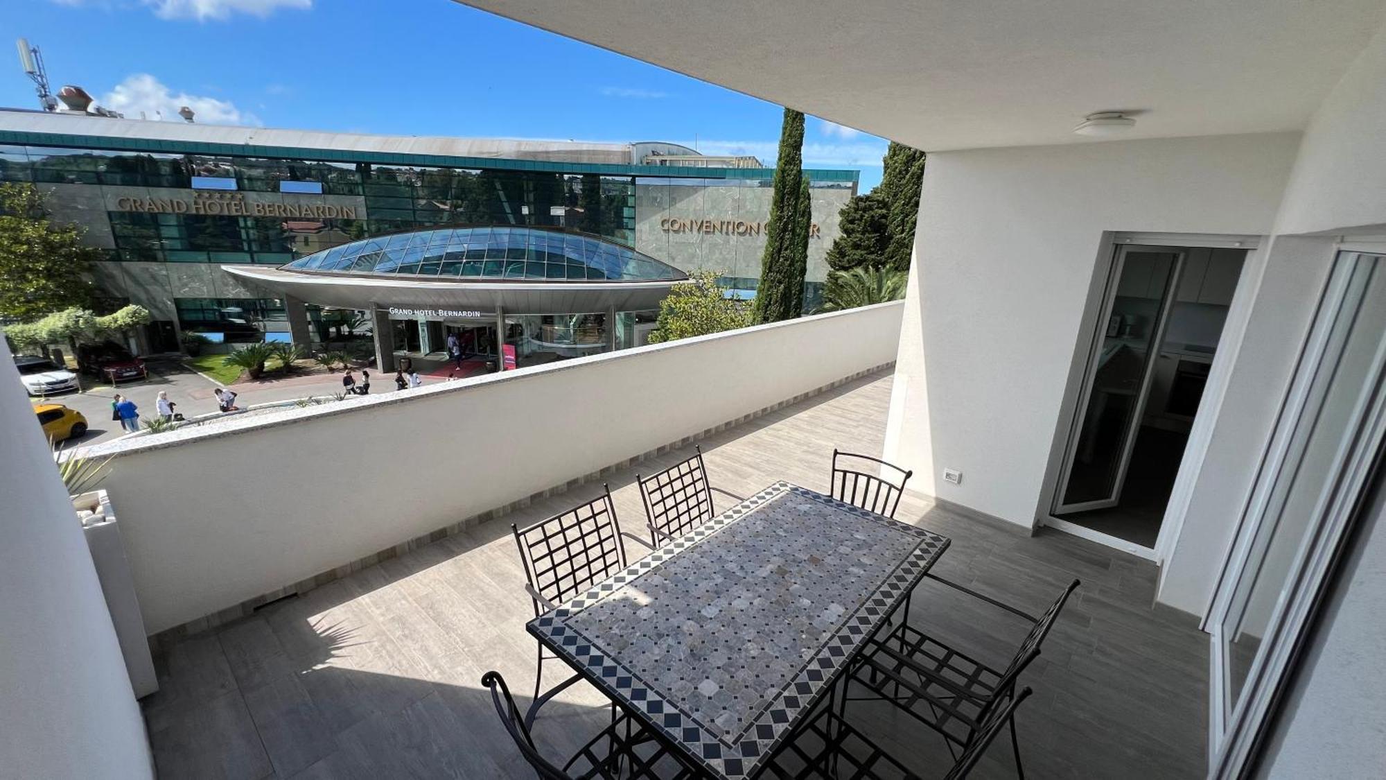 Apartmán Casa Del Sol Portorož Exteriér fotografie